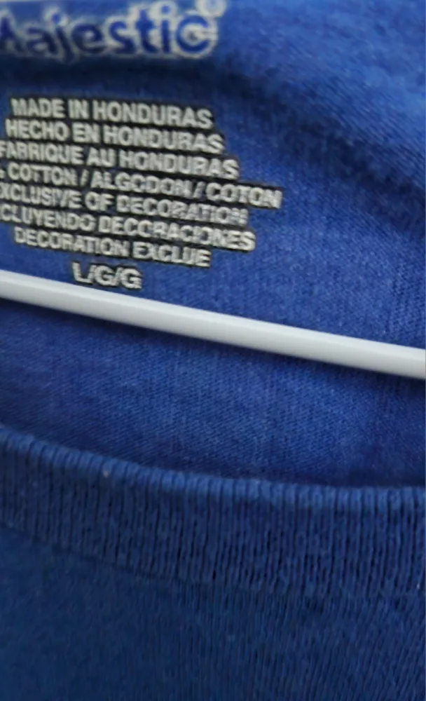 Majestic Blue Jays T-Shirt - Size Large image indicator(2)