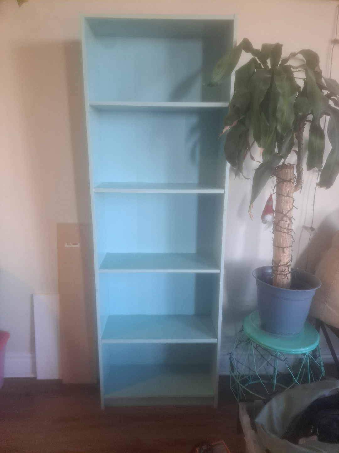 moving sale!!- Light Blue Bookshelf