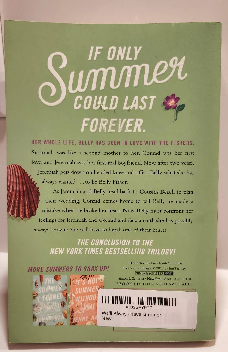 The Summer I Turned Pretty Series by Jenny Han image indicator(4)