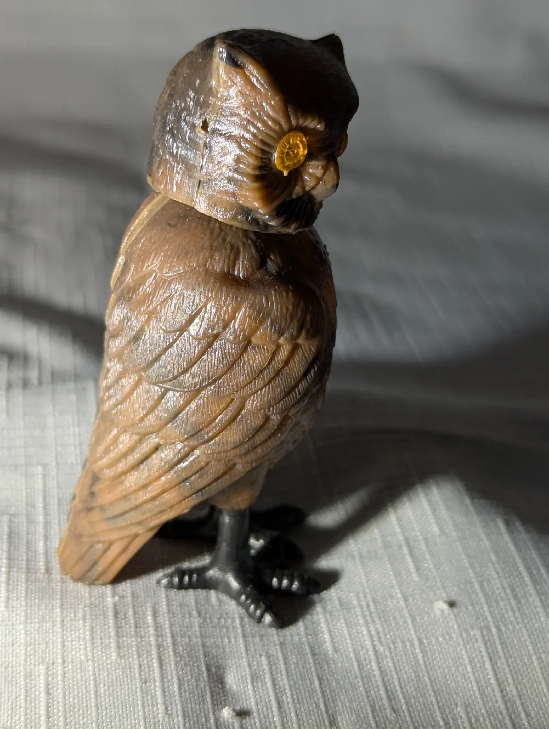 Vintage Owl Nodder Bobble Head Breba 1980s  image indicator(3)