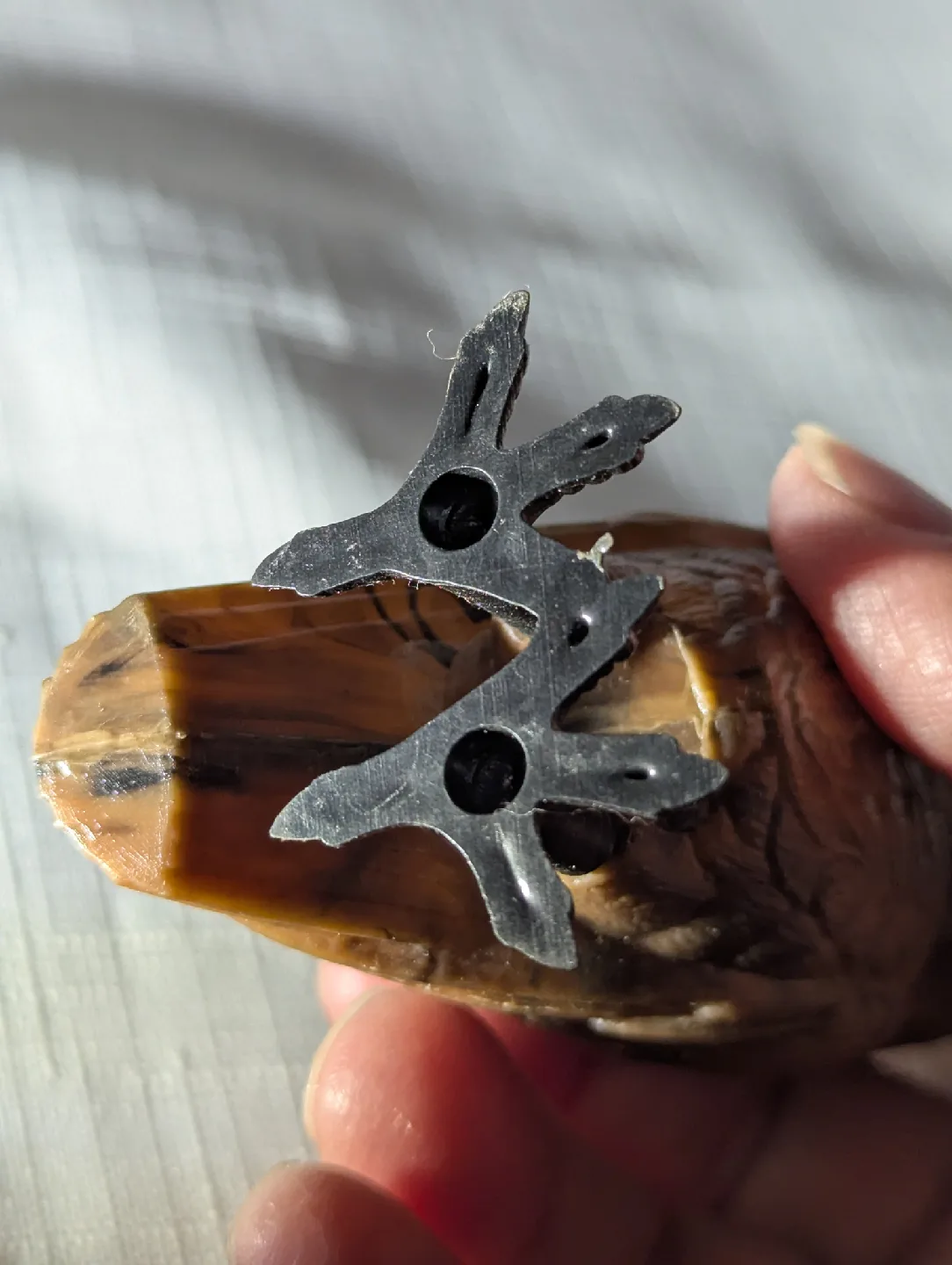 Vintage Owl Nodder Bobble Head Breba 1980s  image indicator(6)