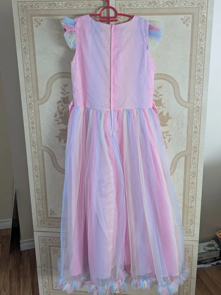 Rainbow Pink Dress - Size 13/14 years image indicator(4)