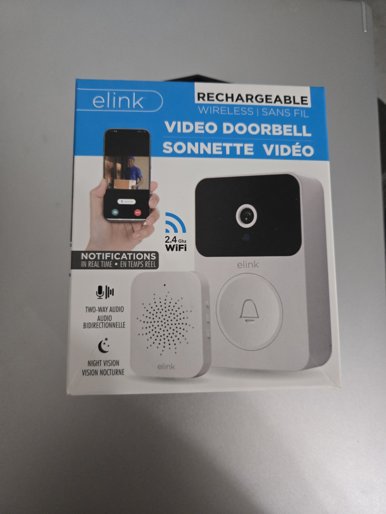 Elink Wireless Video Doorbell - New in Box!