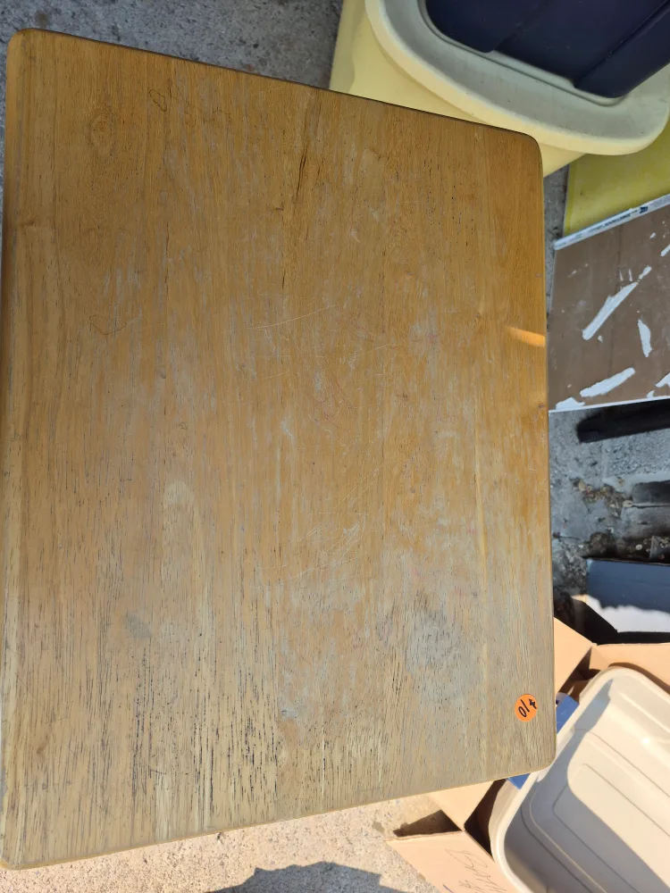 Wooden Folding Side Table image indicator(2)