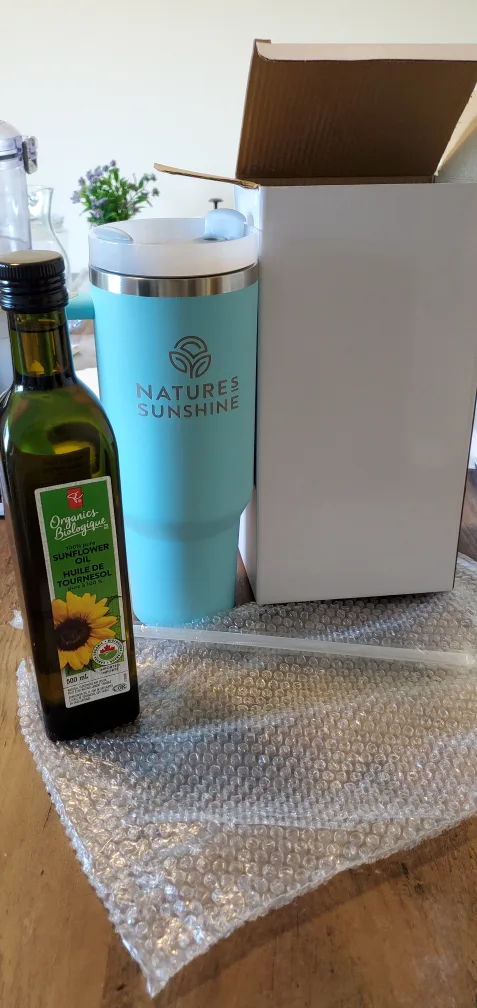 Nature's Sunshine Tumbler with Handle & Straw, New image indicator(2)
