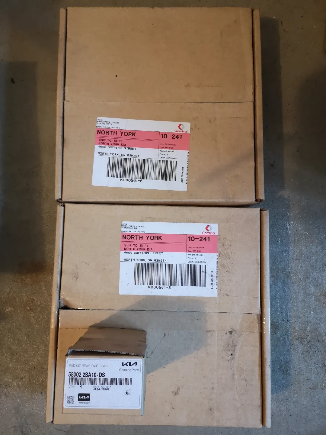 Kia Genuine Parts - Disc Rear Brake 58411 1H300 thumbnail