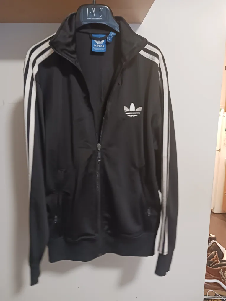 Adidas Black Track Jacket thumbnail