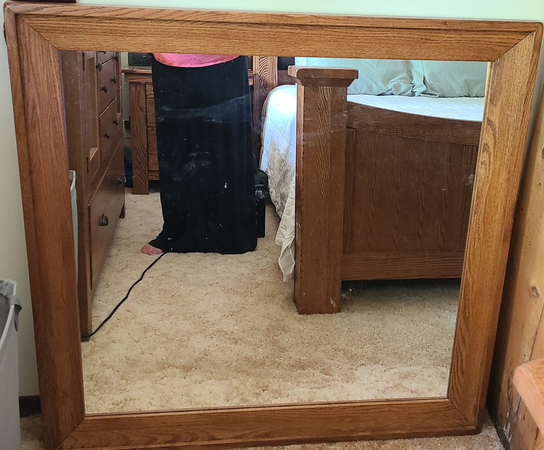 5 piece Solid oak wood bedroom set - photo 4
