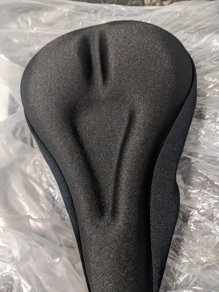 Black Bike Seat Cover thumbnail