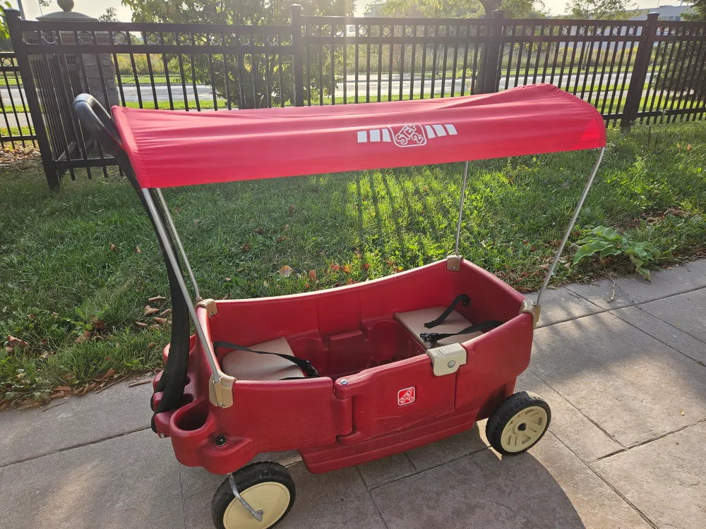 Step2 Red Wagon with Canopy image indicator(2)