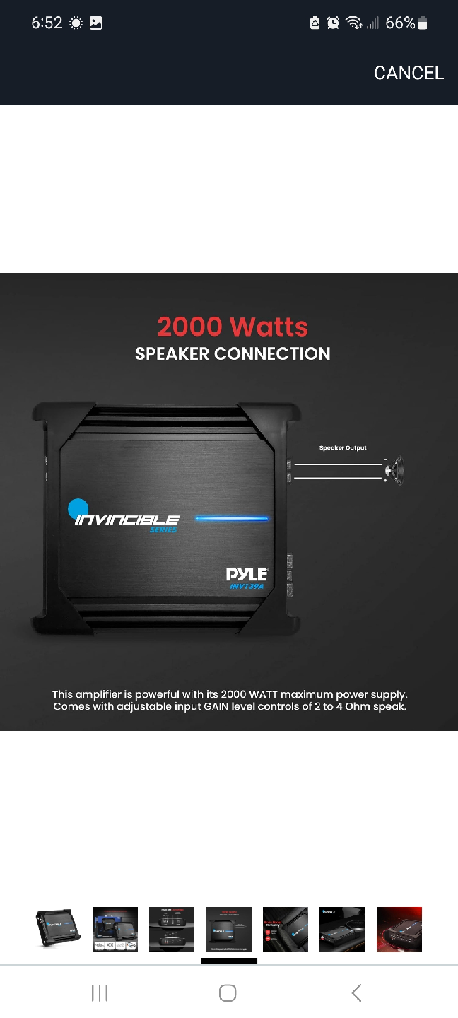 Pyle Invincible Series 2000 Watts Car Amplifier - photo 4