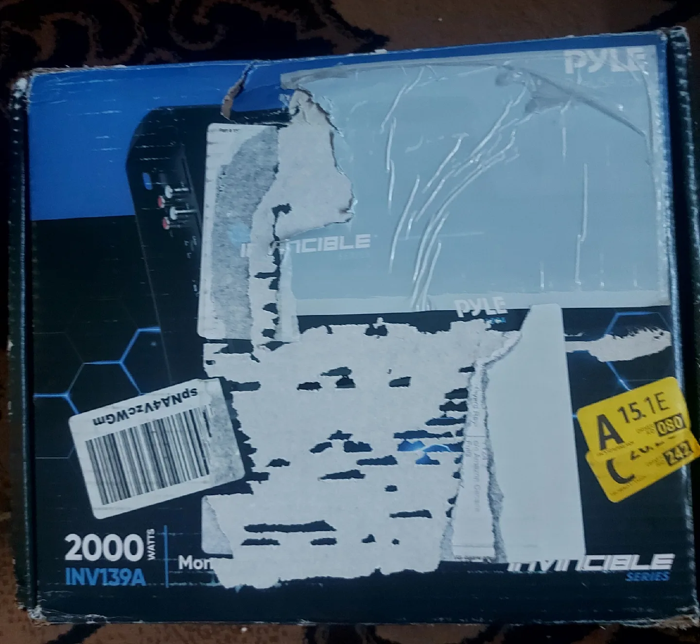 Pyle Invincible Series 2000 Watts Car Amplifier image indicator(8)