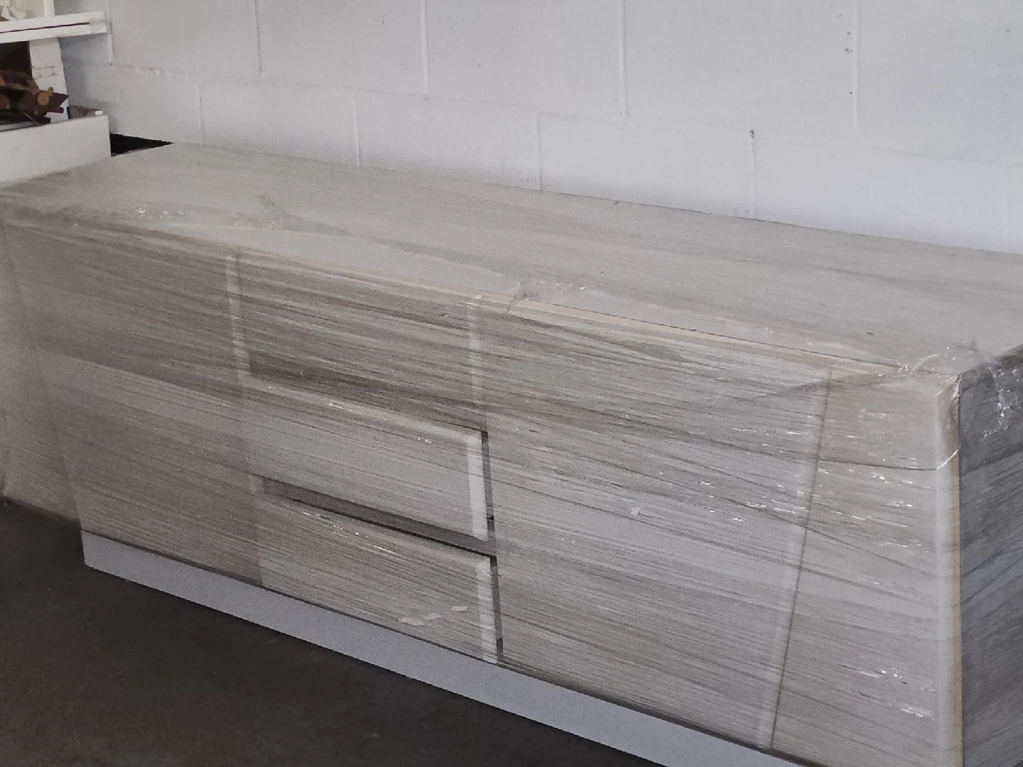 White Wooden TV Table image indicator(10)