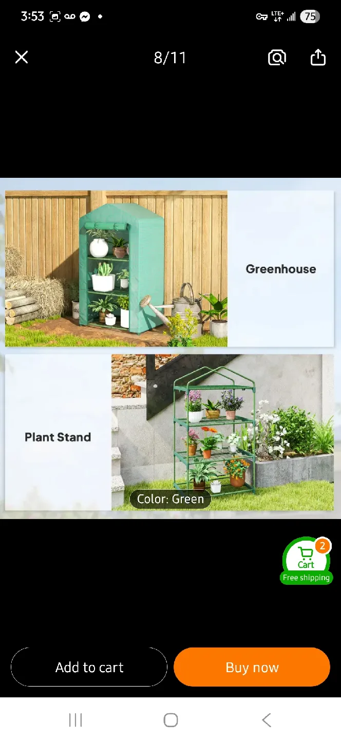 NEW Mini 3-Tier Greenhouse 🪴 🌱 🌿 image indicator(6)