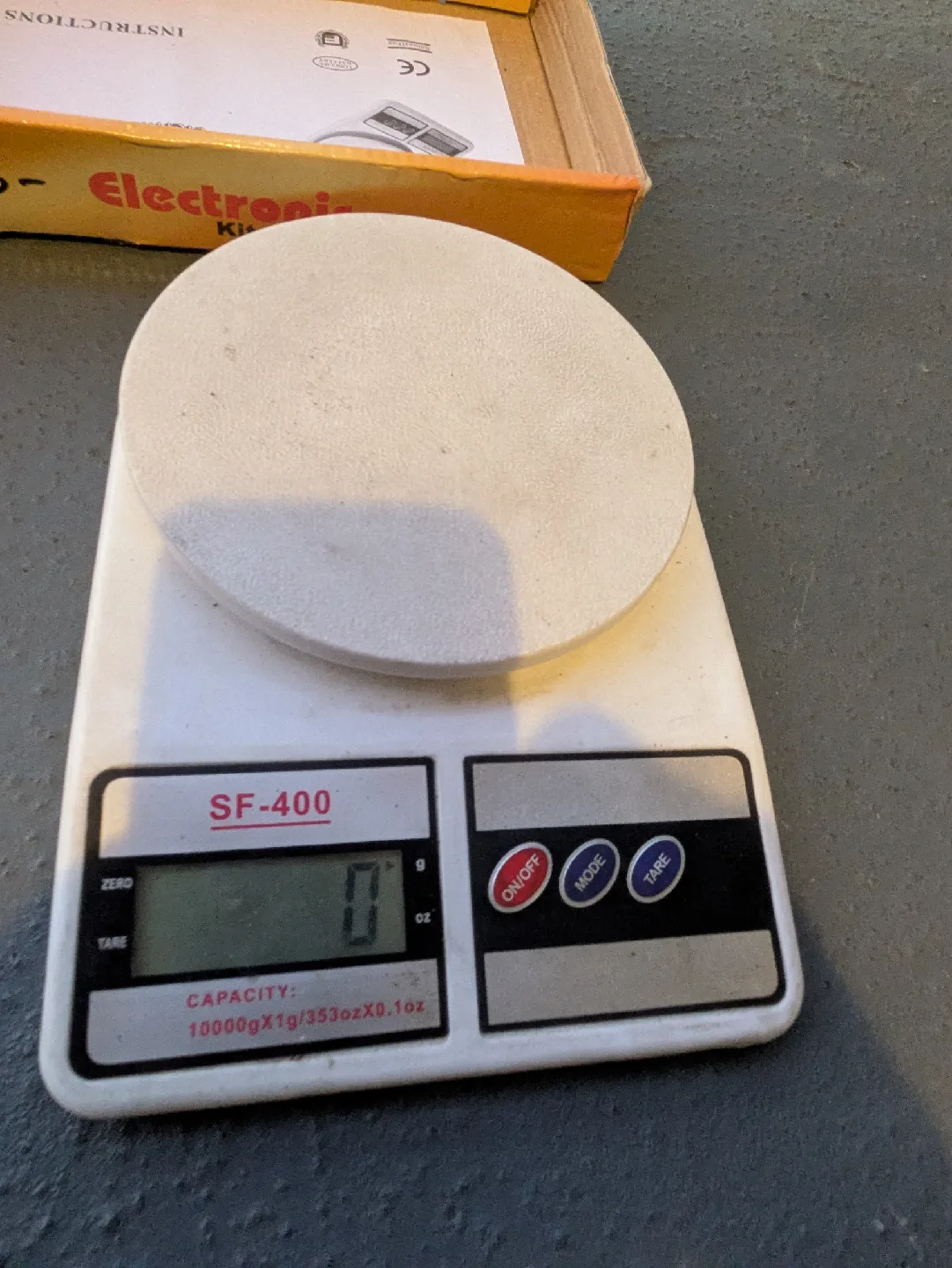 Digital Kitchen Scale SF-400 image indicator(2)