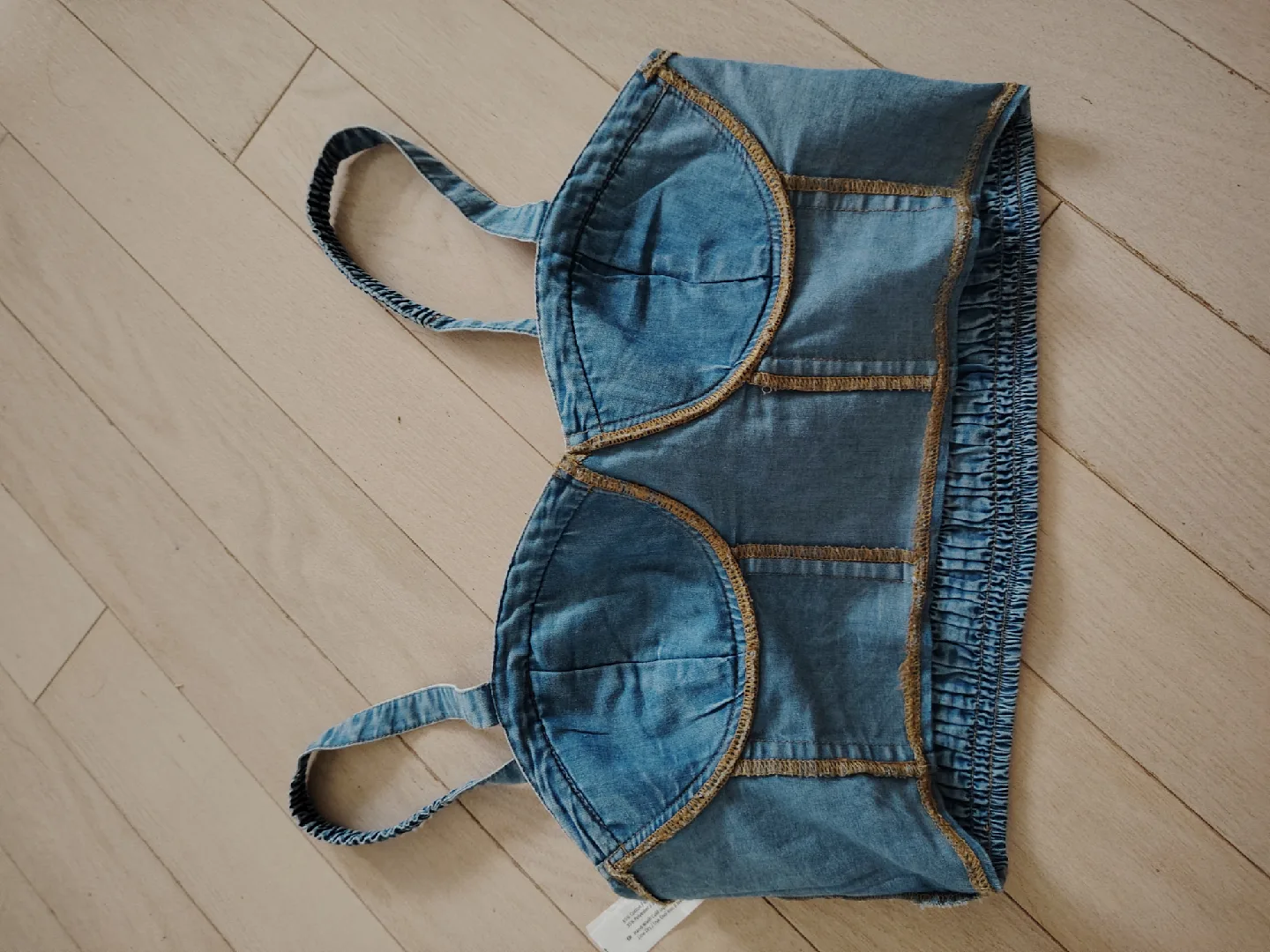 B.O.G Collect Denim Bustier - Size L image indicator(6)