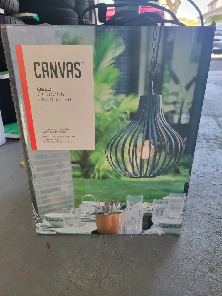 CANVAS Oslo Outdoor Chandelier thumbnail