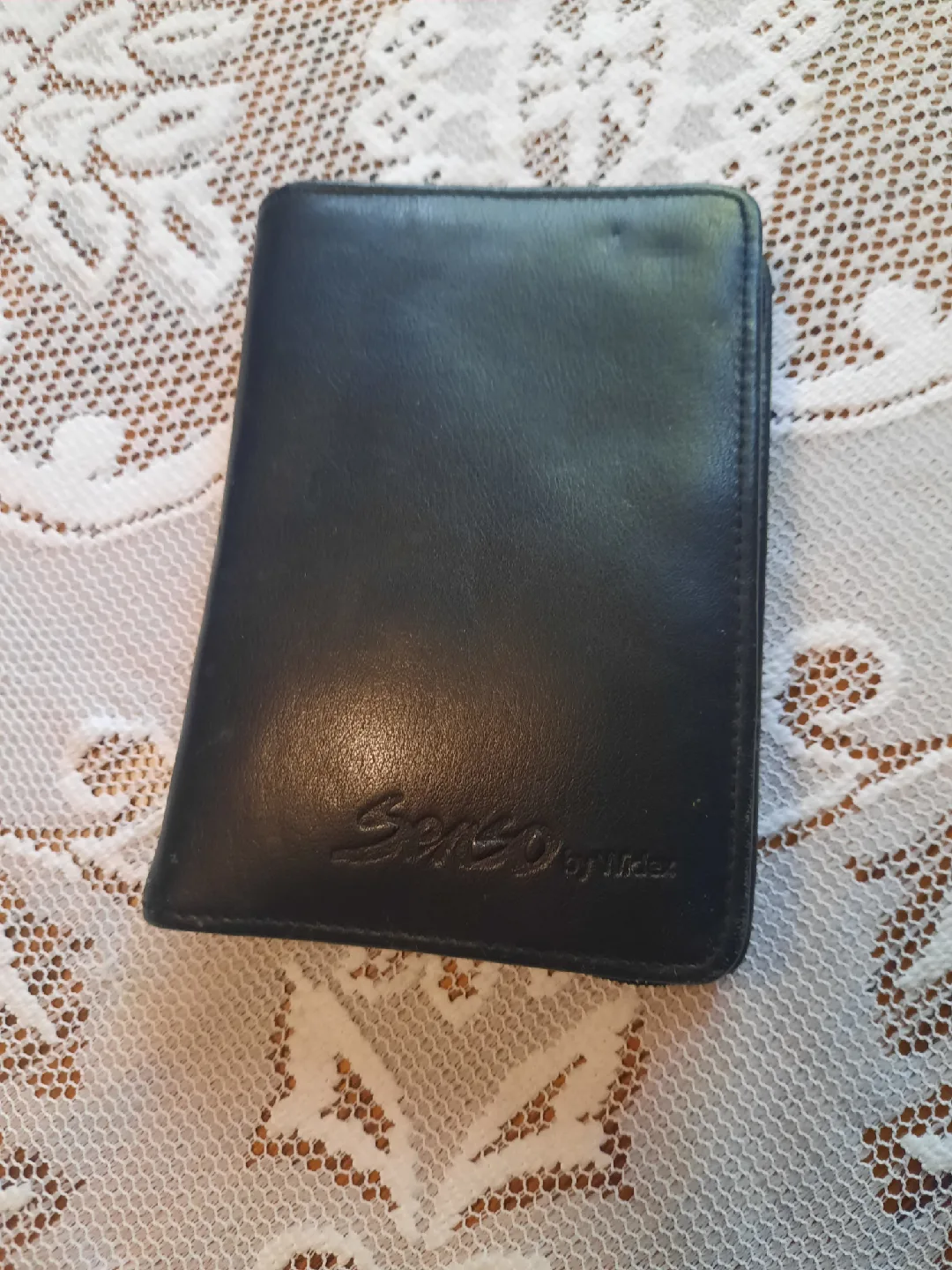 Senso by Wider Black Leather Wallet thumbnail