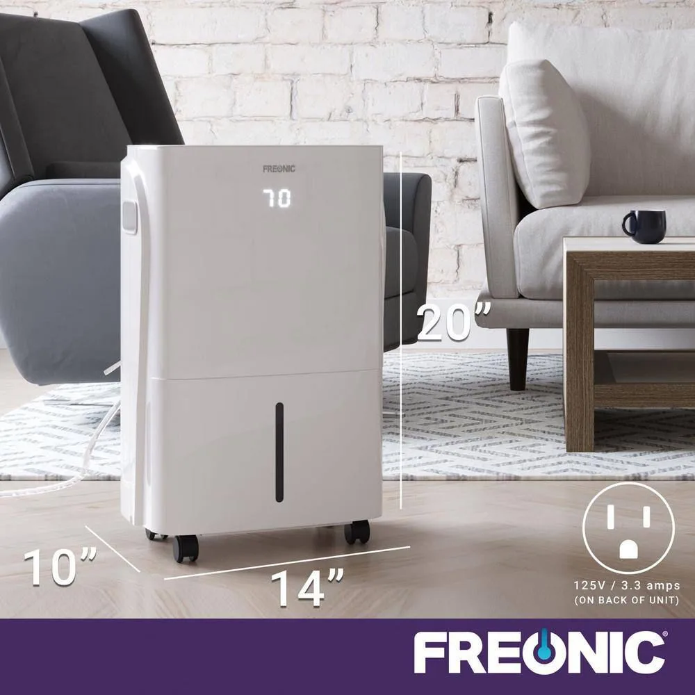 New Freonic Dehumidifier - 35 Pints, 3000 Sq Ft image indicator(6)