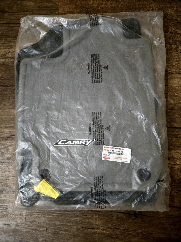 New Toyota Camry 4PC Ash Floor Mats