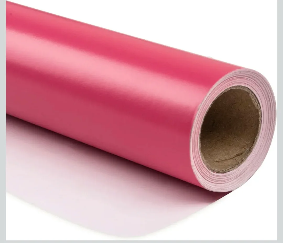 Hot Pink Gift Wrapping Paper Roll - 17"x32ft full roll thumbnail