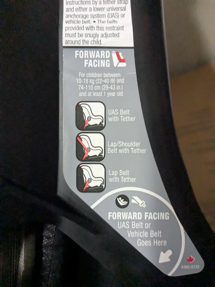 Cosco Scenera NEXT Car Seat image indicator(3)