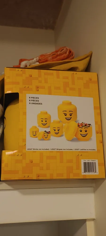 LEGO Storage Head Set, 6 pcs image indicator(3)