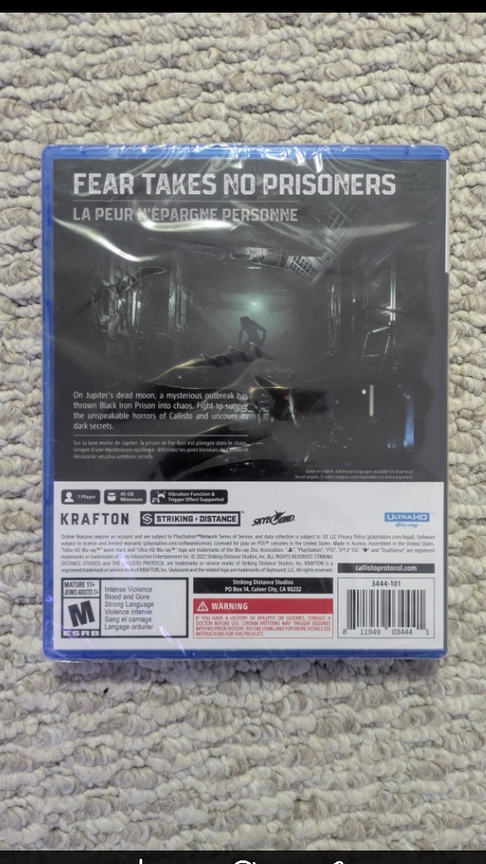 The Callisto Protocol PS5 Day One Edition - photo 2