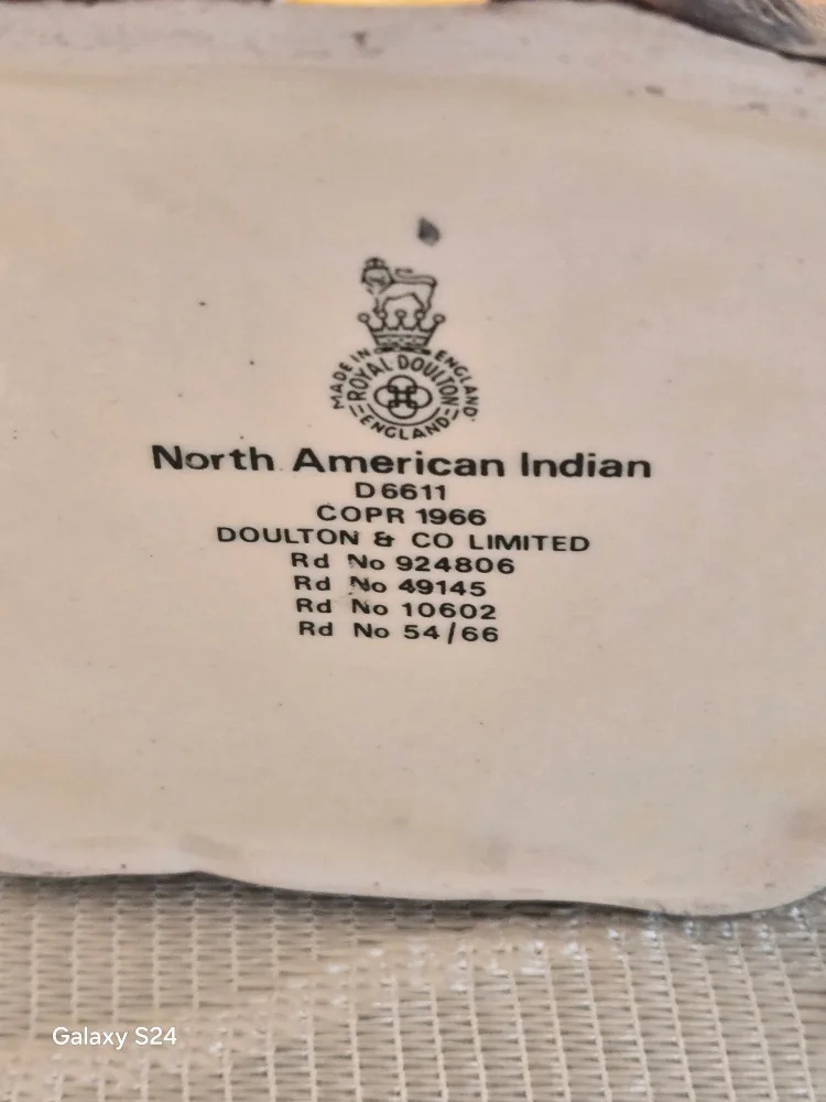 Royal Doulton North American Indian Mug D6611 image indicator(2)
