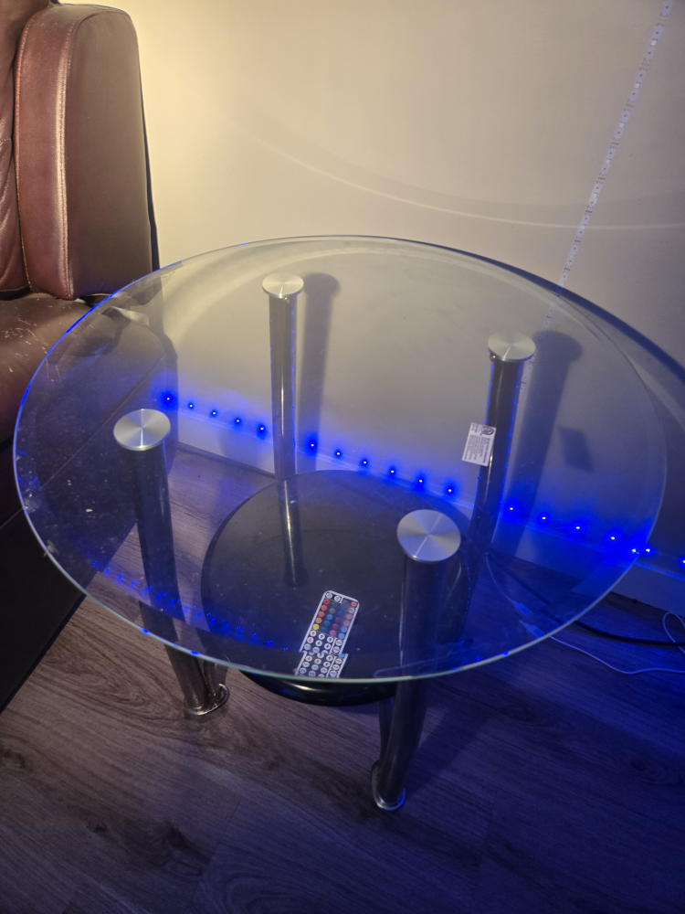 Glass Top Coffee Table
