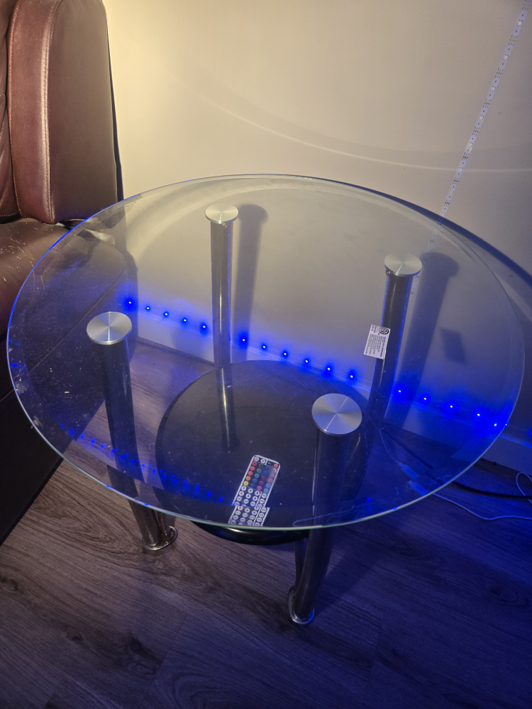 Glass Top Coffee Table - photo 3