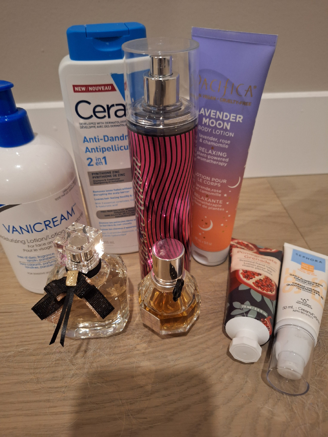 Variety of Lotions & Perfumes