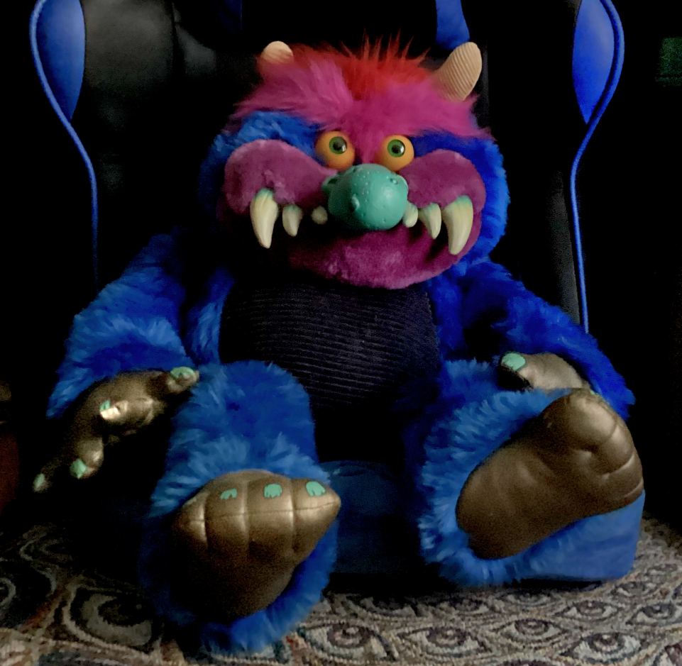 1996 My Pet Monster Plush Toy