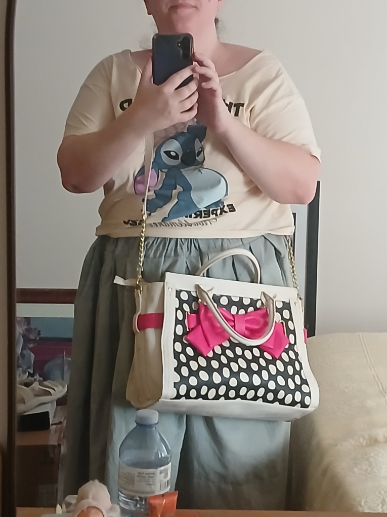 Betsey Johnson Polka Dot Bow Satchel Bag - photo 5