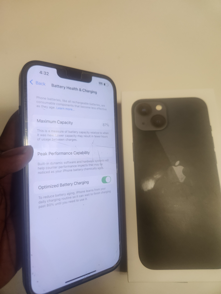 Iphone 13 128gb Blue Unlocked (with box) - photo 3
