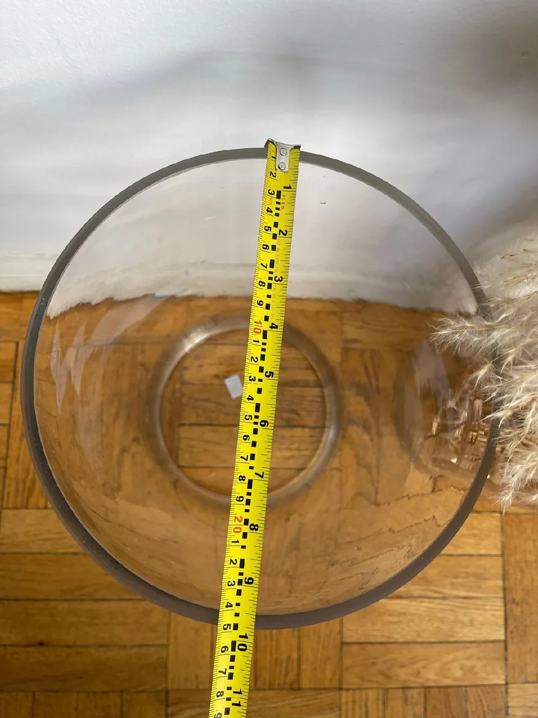 Large Clear Glass Cylinder Vase - 20 inches image indicator(2)