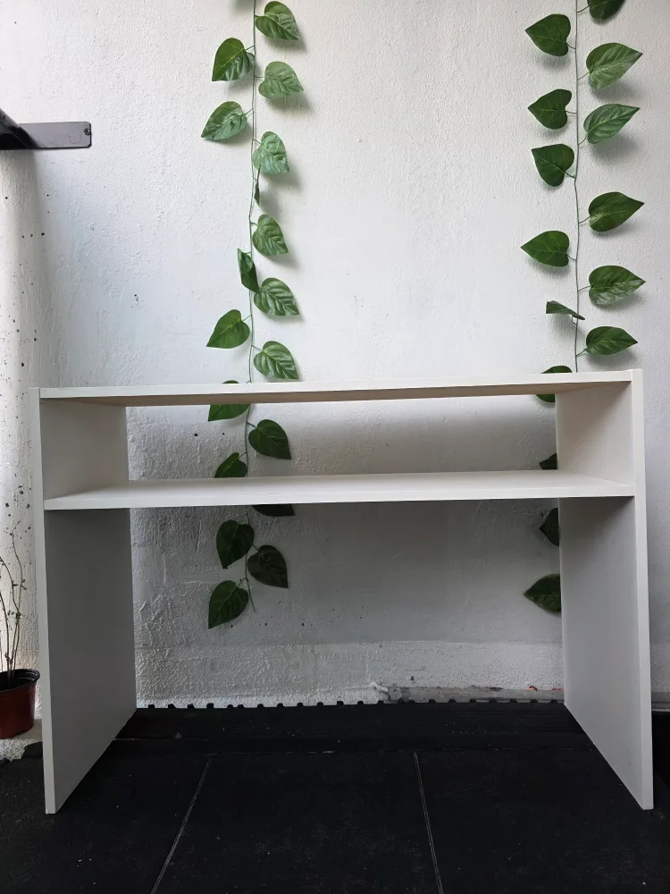 Versatile White Console Table / Media Unit image indicator(2)