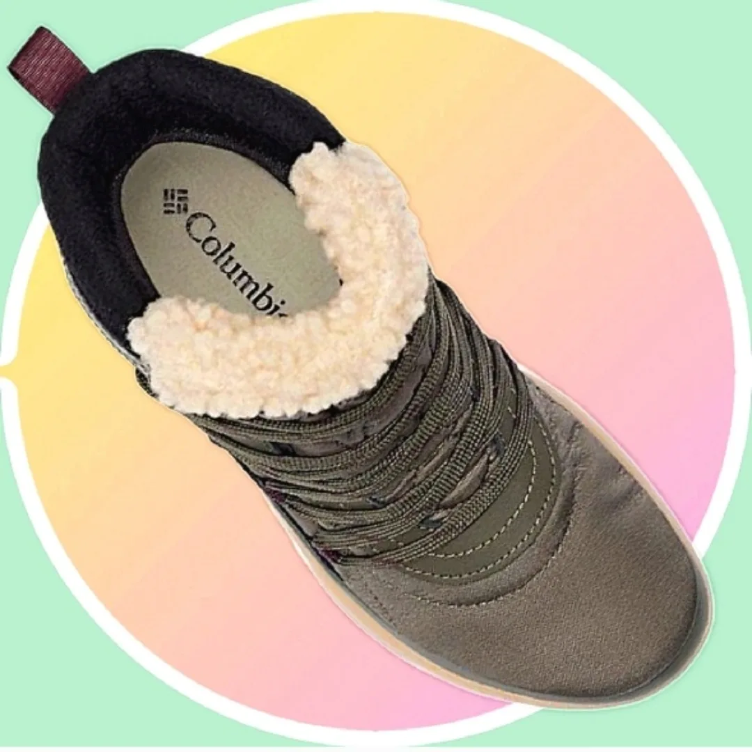 NIB Sz 9.5 Columbia Red Hills Omni-Heat Ankle Winter Boots image indicator(5)