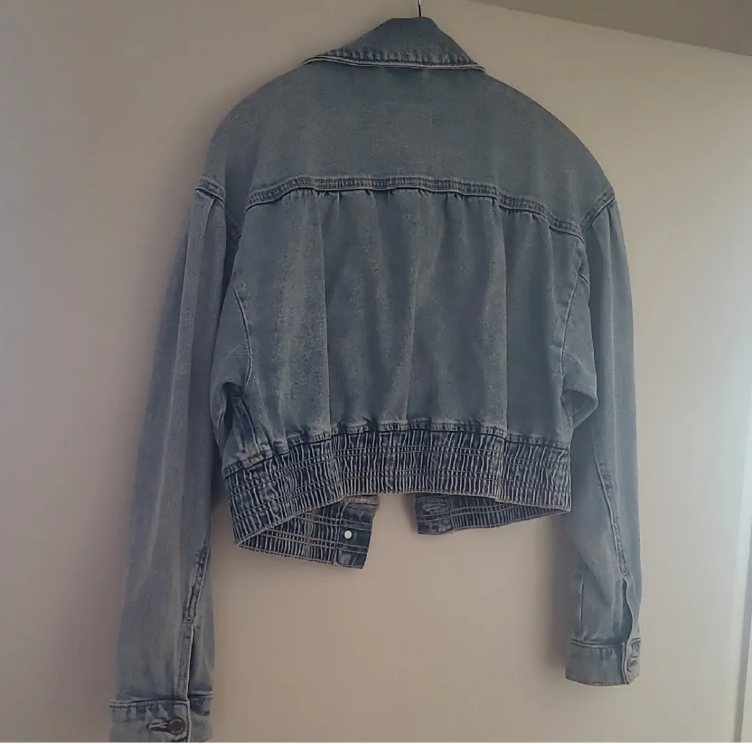 Hollister Denim Jacket - Size XS image indicator(2)