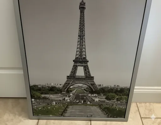 ✨ Vintage IKEA VILSHULT – Eiffel Tower Framed Wall Art image indicator(2)