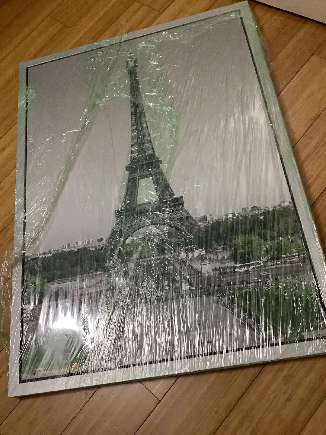 ✨ Vintage IKEA VILSHULT – Eiffel Tower Framed Wall Art image indicator(3)