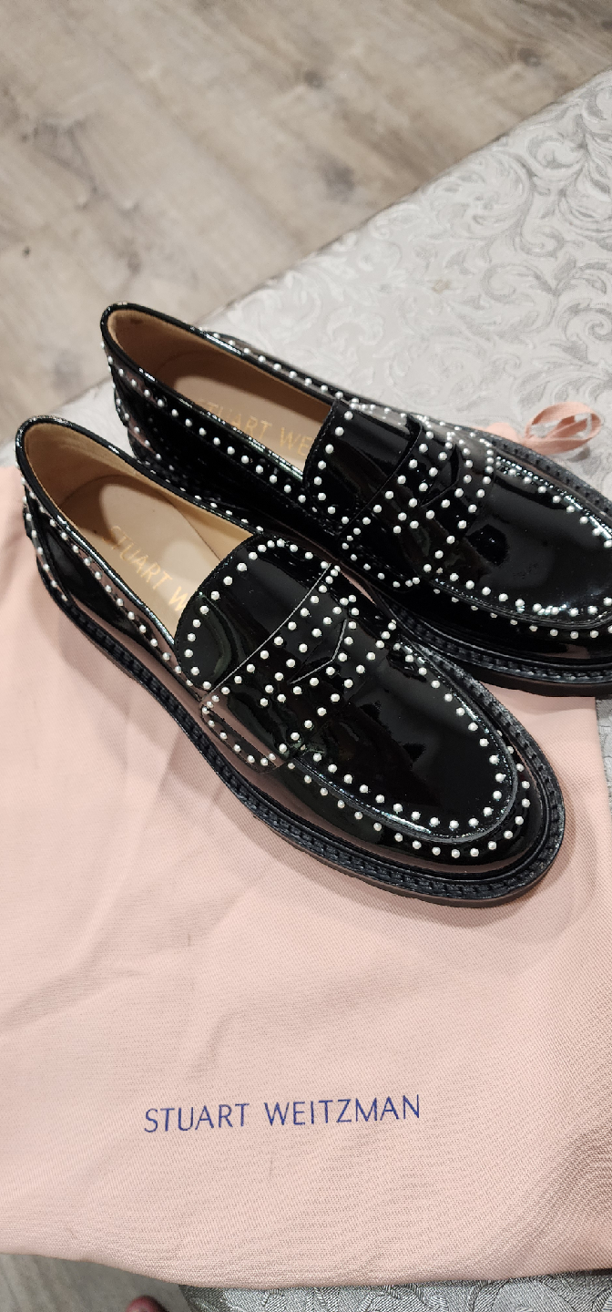 Stuart Weitzman Parker Loafers, Size 5.5 - photo 3