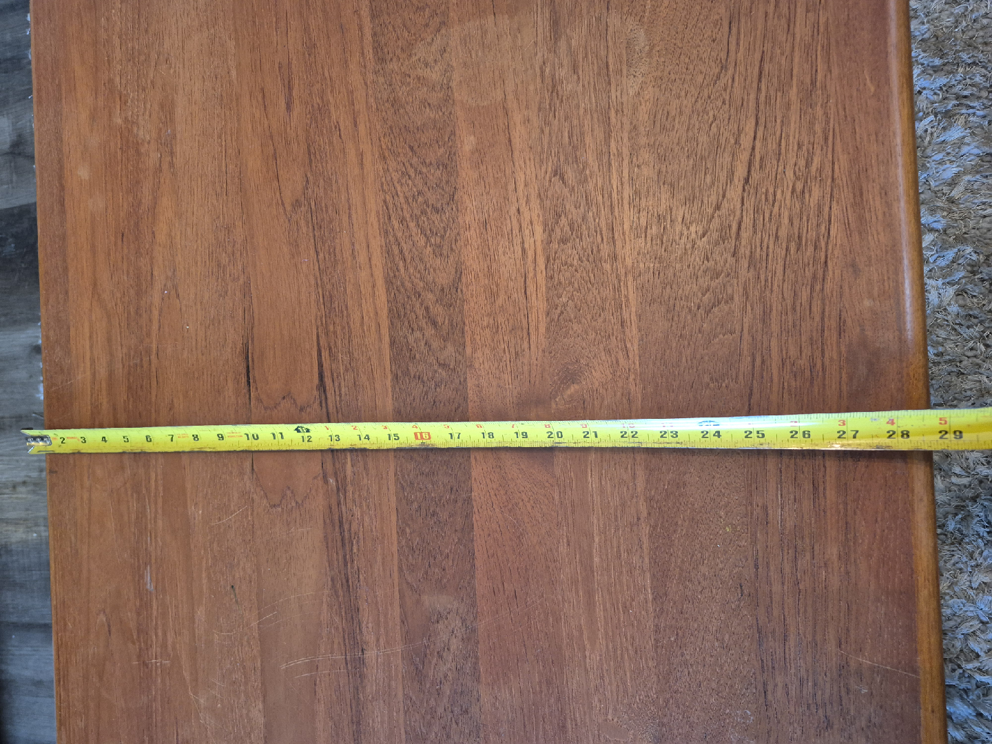 Wooden Table - 52 x 29 inches - photo 2