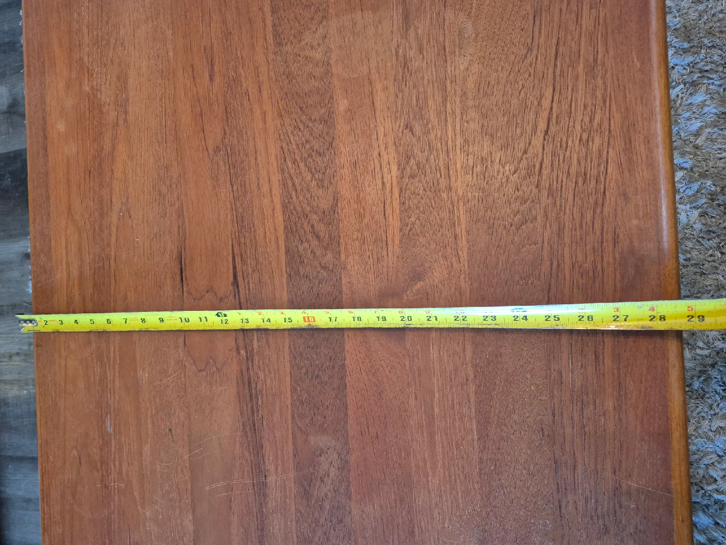 Wooden Table - 52 x 29 inches image indicator(2)