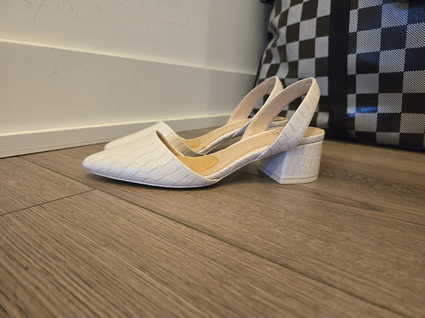 Call It Spring Beige Slingback Heels - Size 6.5 - photo 2