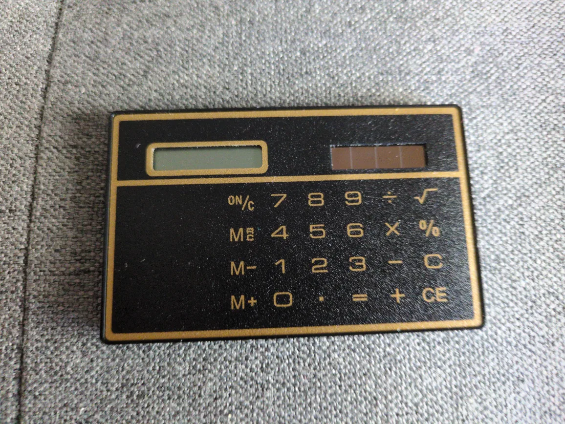 Vintage Solar Calculator with Box thumbnail