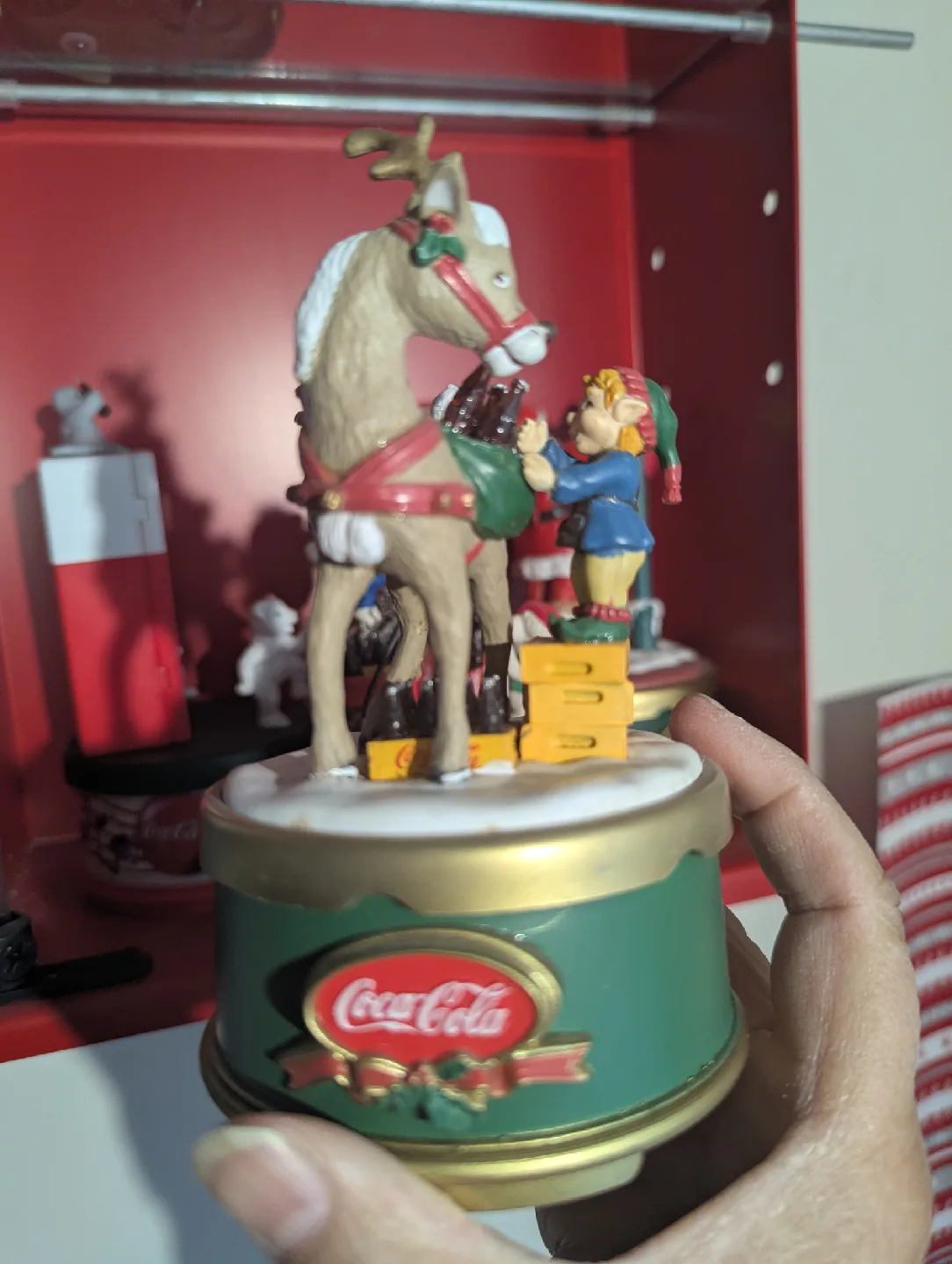 Coca Cola moving Music boxes-6 to choose from image indicator(6)