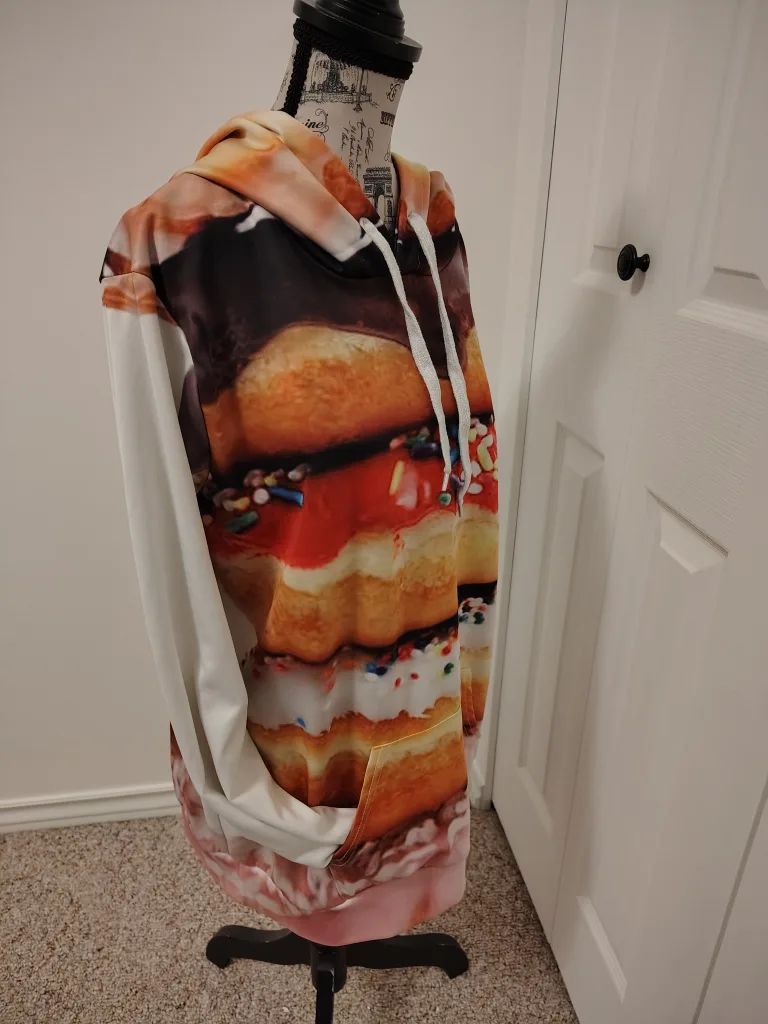 Donut Print Hoodie image indicator(3)