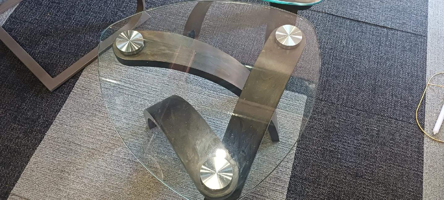 Pair of Glass Top Accent Tables image indicator(5)