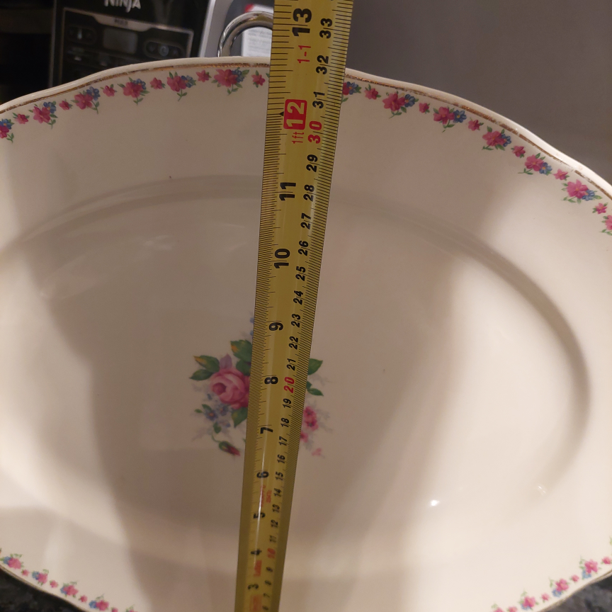 Floral Oval Serving Platter - 17-inch 🥕 - photo 5